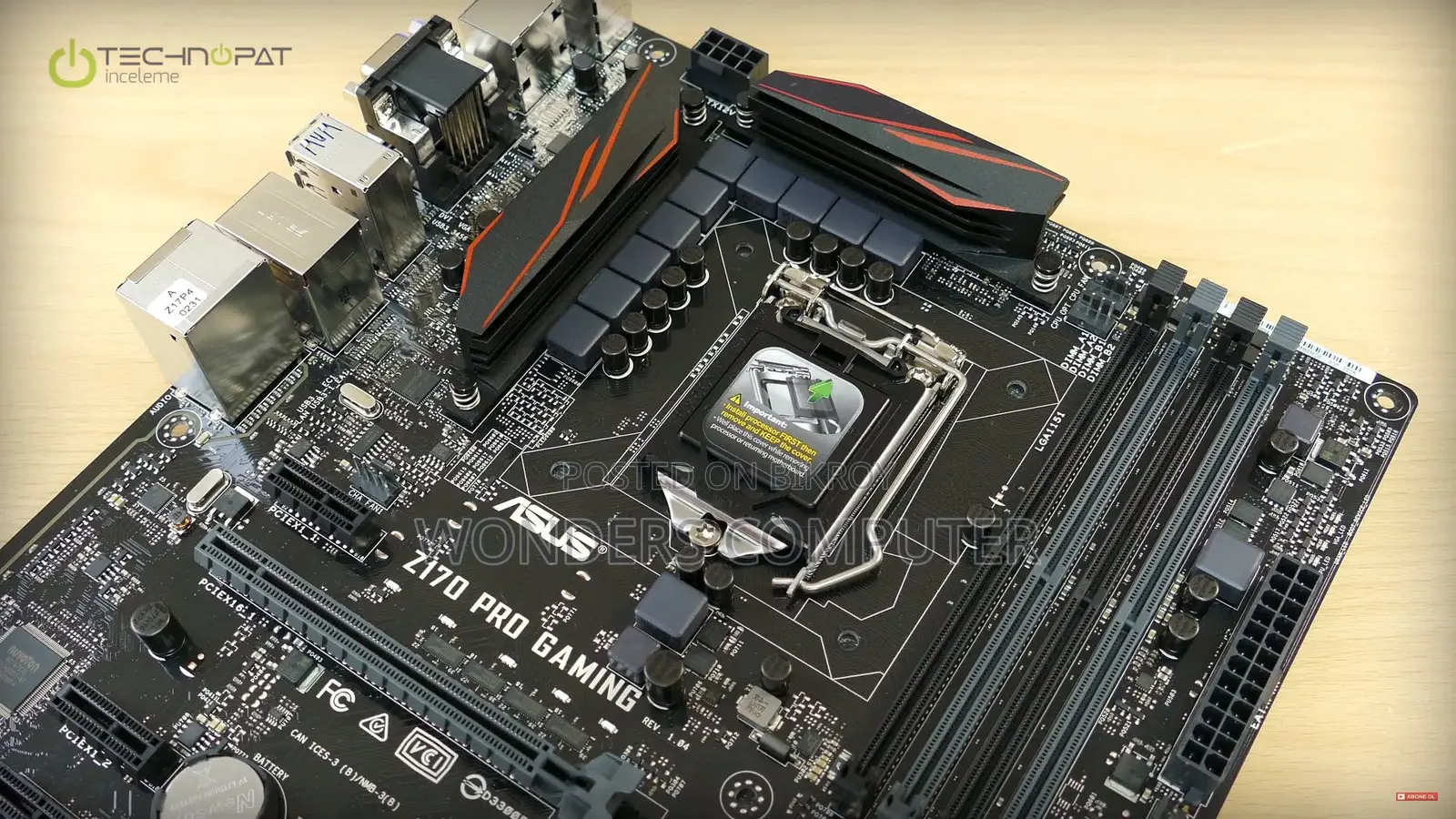 ASUS H170 PRO GAMING HDMI SATA 6Gb/s USB 3.1 Full ATX