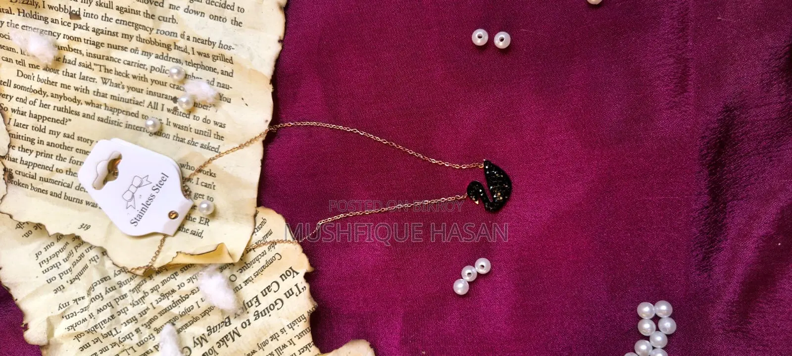 Stainless Steel Bracelet and Necklace