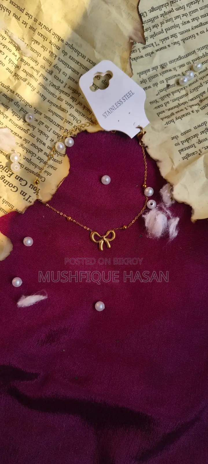 Stainless Steel Bracelet and Necklace