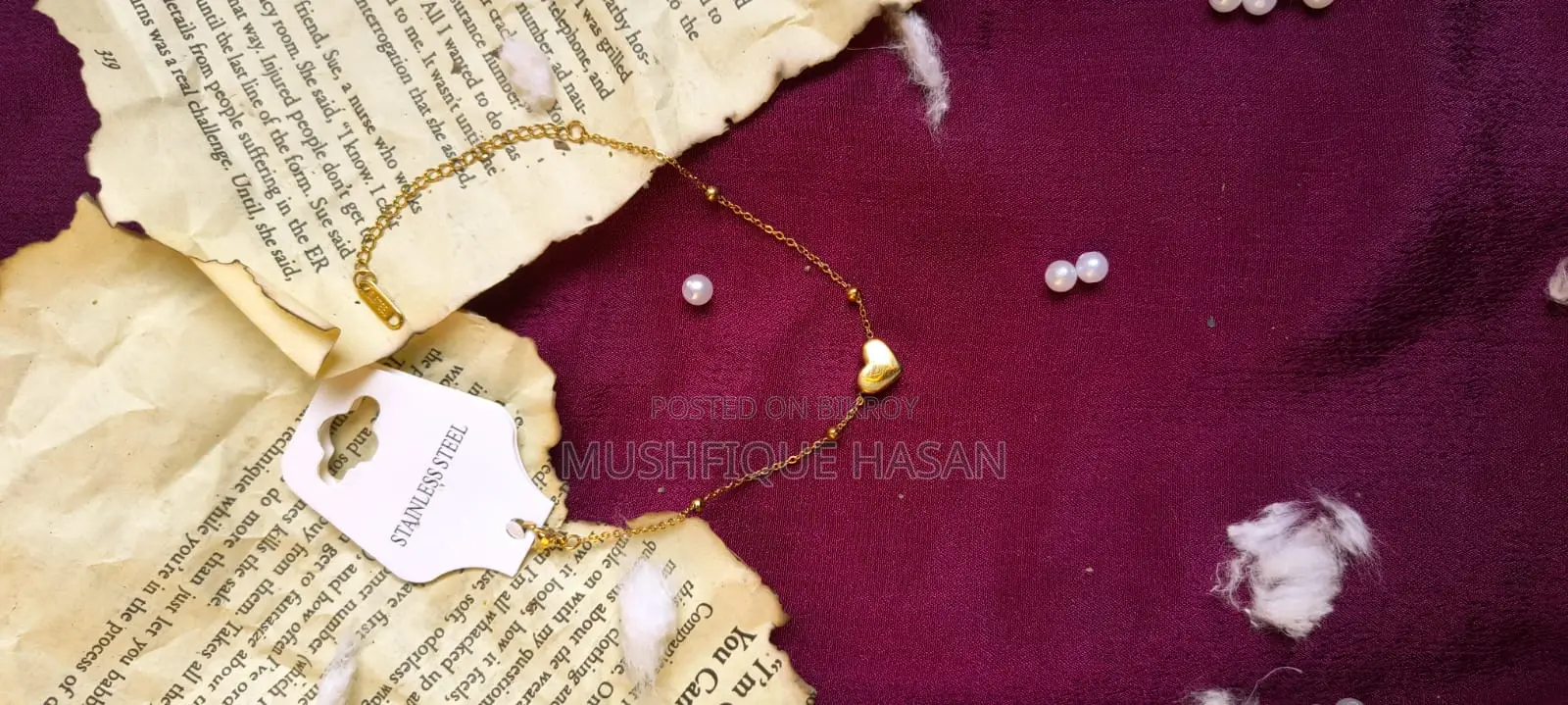 Stainless Steel Bracelet and Necklace