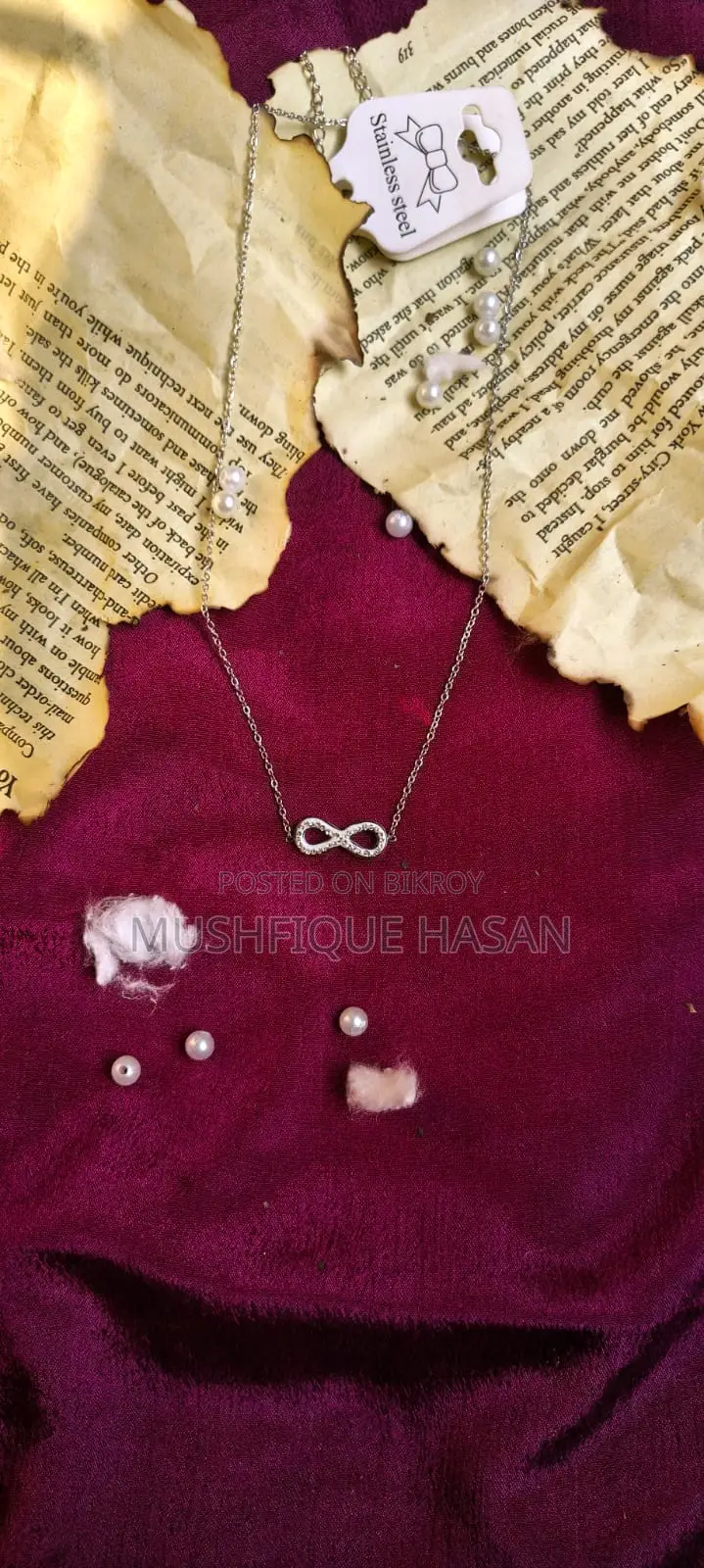 Stainless Steel Bracelet and Necklace