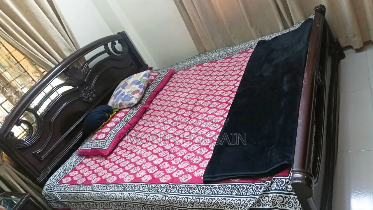 Bed, Original Teak Wood Bed for Sale