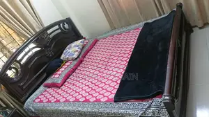 Bed, Original Teak Wood Bed for Sale