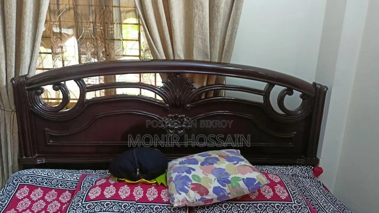Bed, Original Teak Wood Bed for Sale