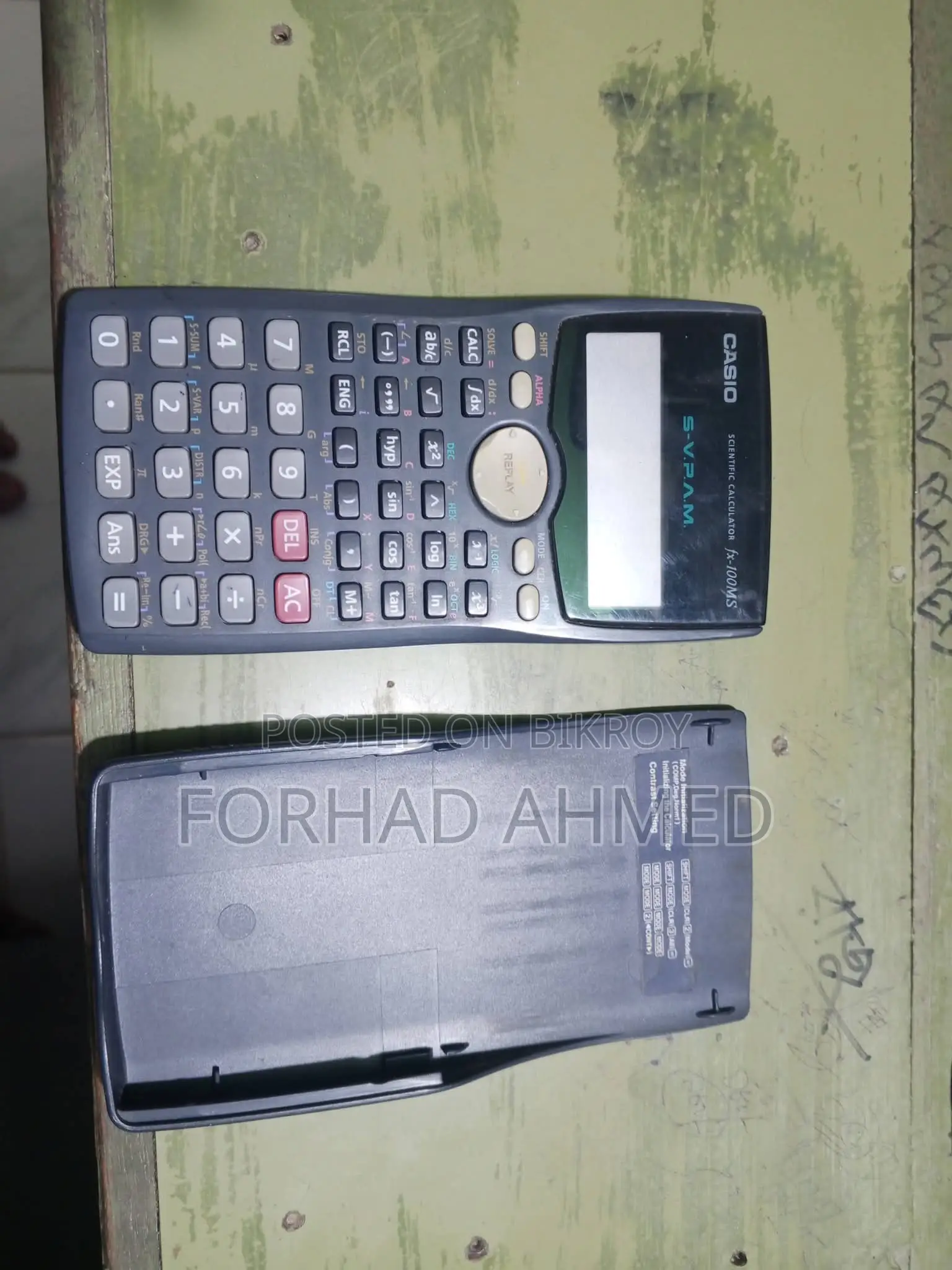 Get the Casio S-VPAM Fx-100ms Scientific Calculator