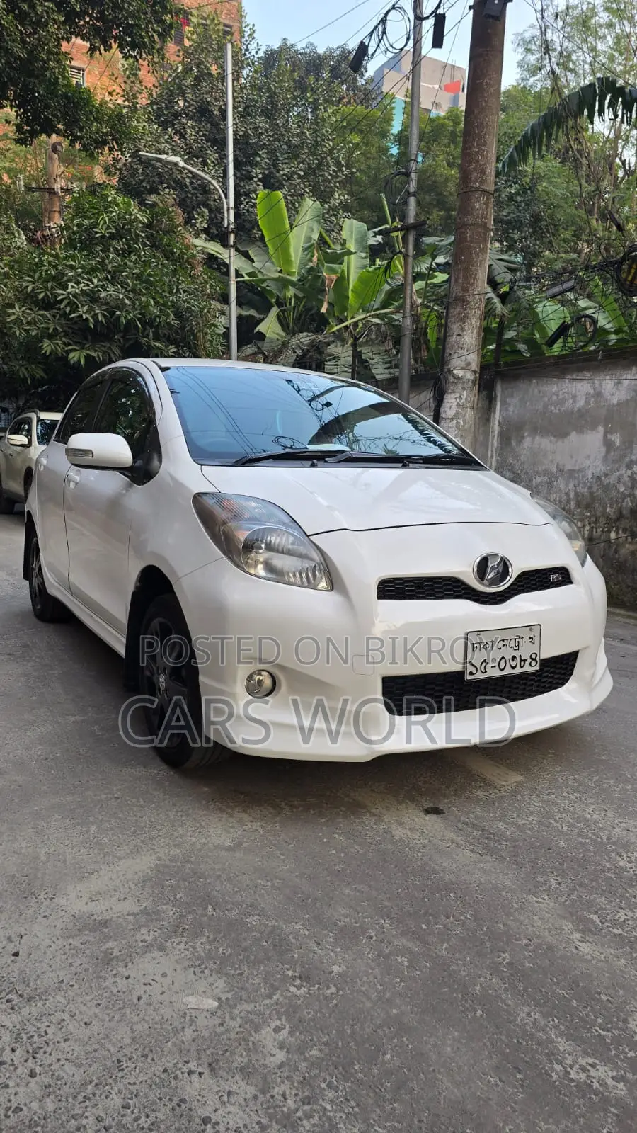 Toyota Vitz পুশ স্টার্ট ২০০৯