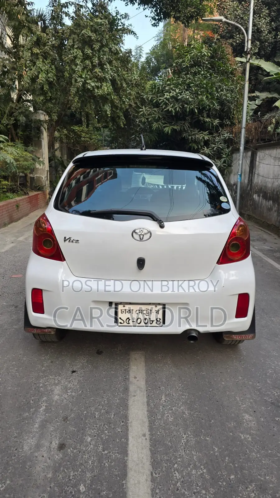 Toyota Vitz পুশ স্টার্ট ২০০৯
