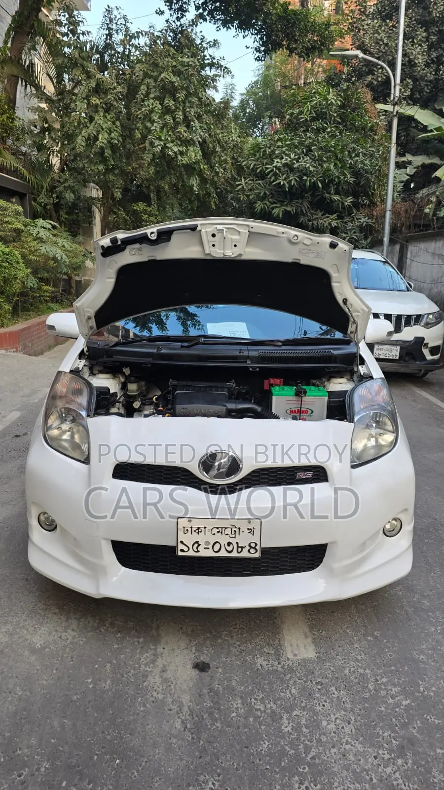 Toyota Vitz পুশ স্টার্ট ২০০৯