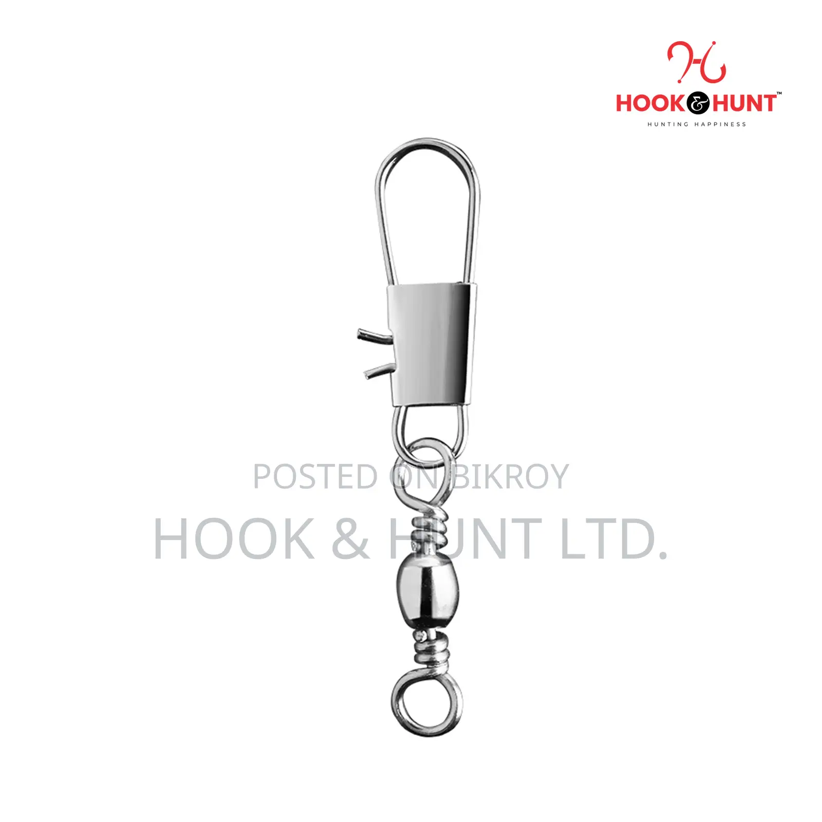 25 Pcs (11–14) Size Fishing Swivel Interlock Snap | Hook & Hunt