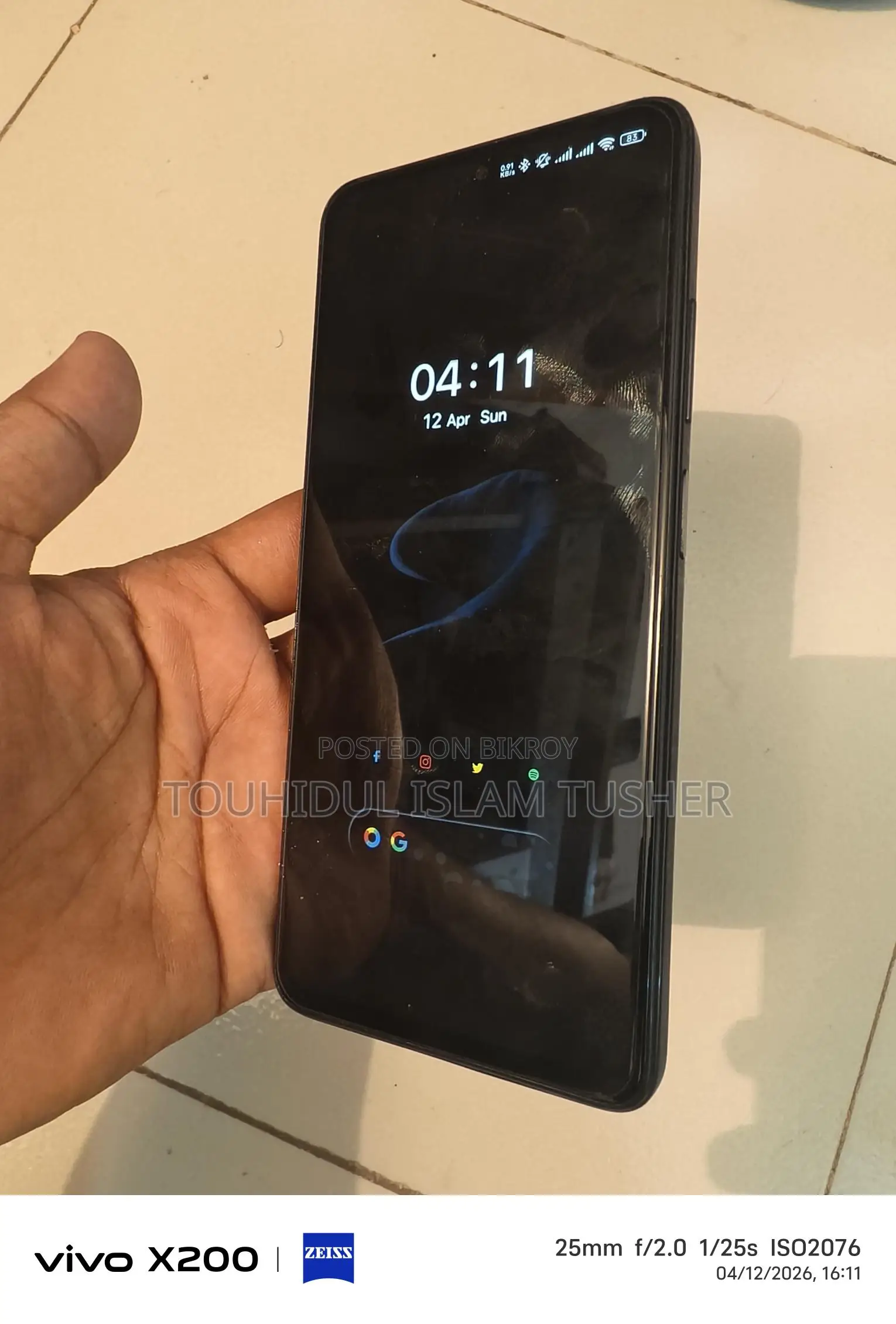 Xiaomi Redmi Note 12 Pro 4G (Used)