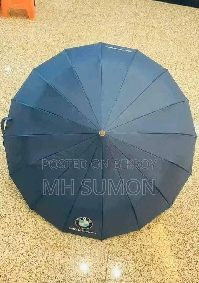 Premium Quality BMW Motorsport Automatic Umbrella – 16 Ribs