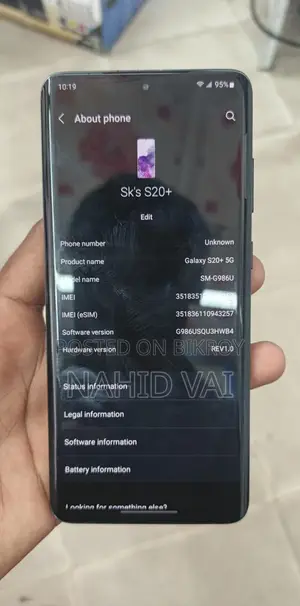 Samsung Galaxy S20 Plus (Used)