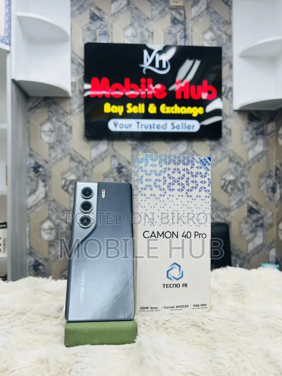 Tecno Camon 40 Pro 8/256 (Used)