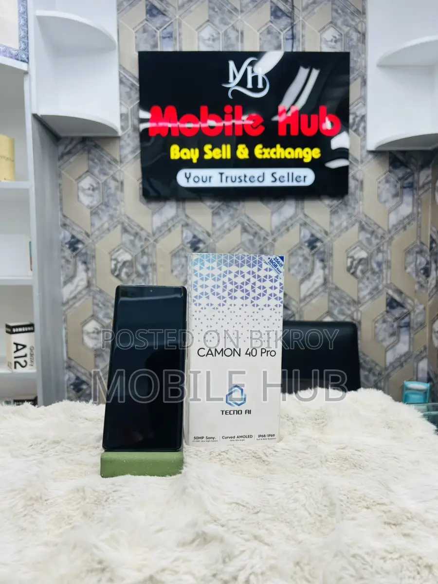 Tecno Camon 40 Pro 8/256 (Used)