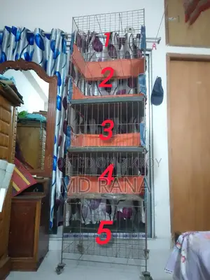 পাঁচ তাক বিশিষ্ট কবুতরের খাঁচা। ১৮/২৪
