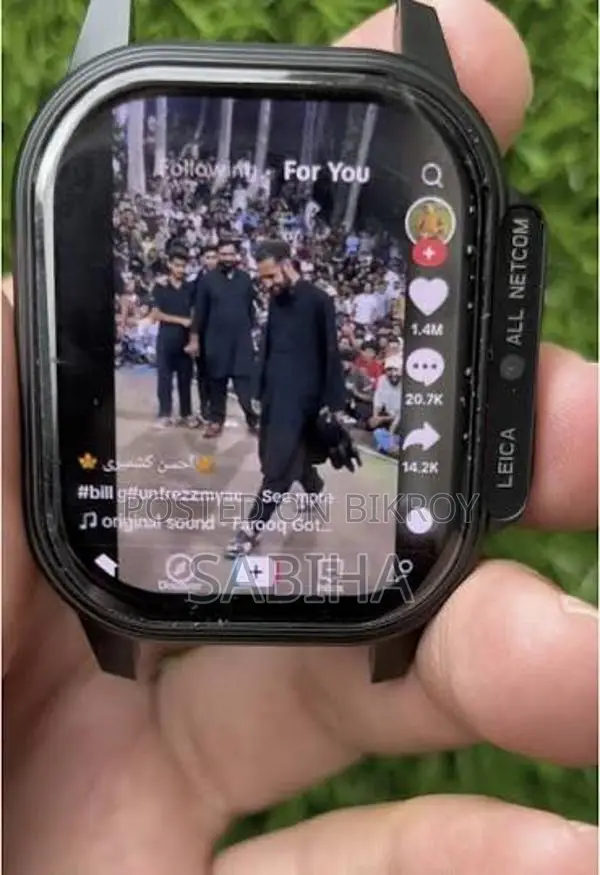 Mobile Watch Sim Supported 8GB RAM 128GB Storage