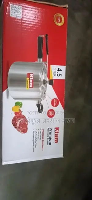 Kiam Brand Pressure Cooker, Saucepan, and Soup Set - All Intact