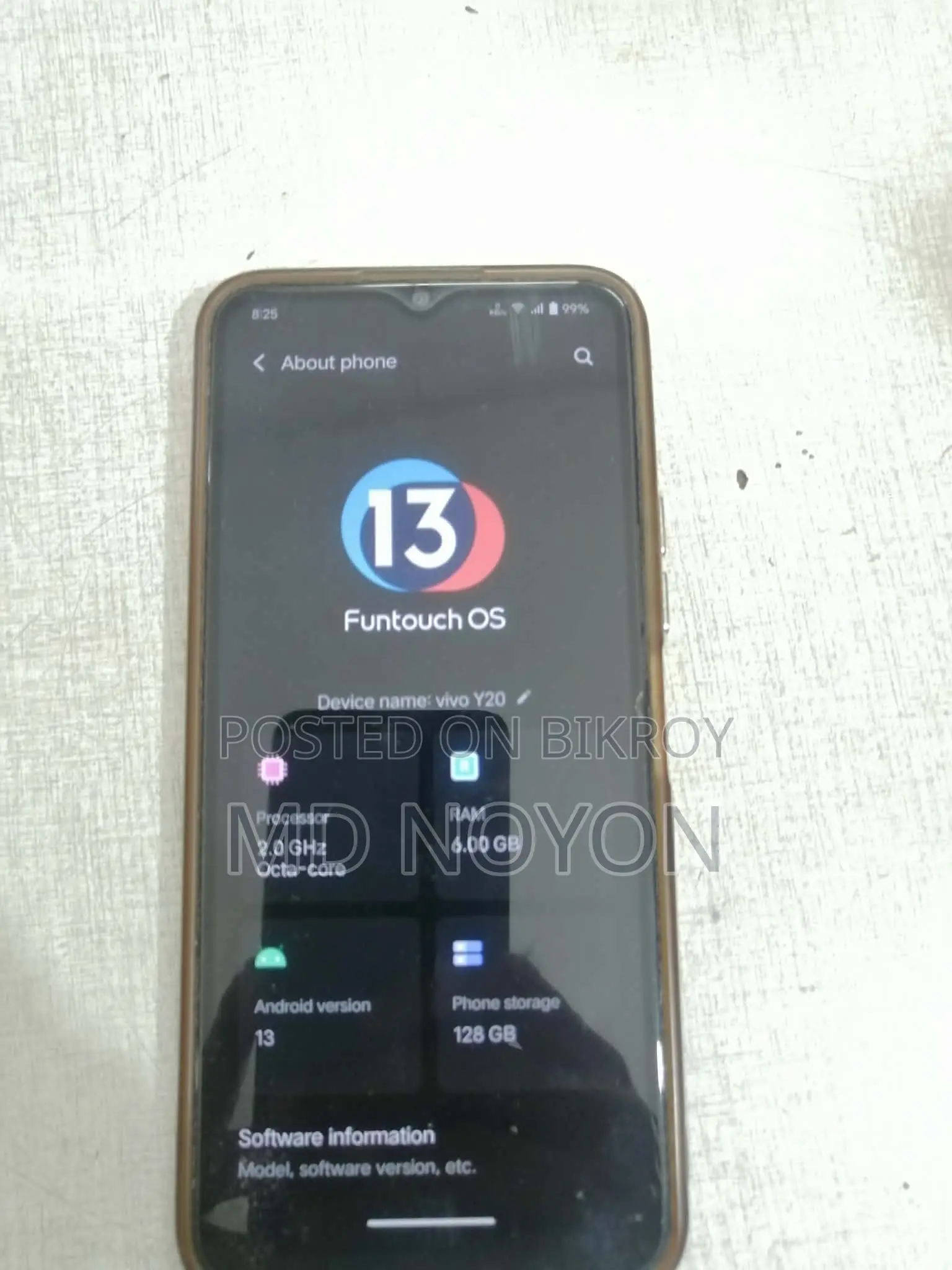 Vivo Y20 6/128GB (Used)