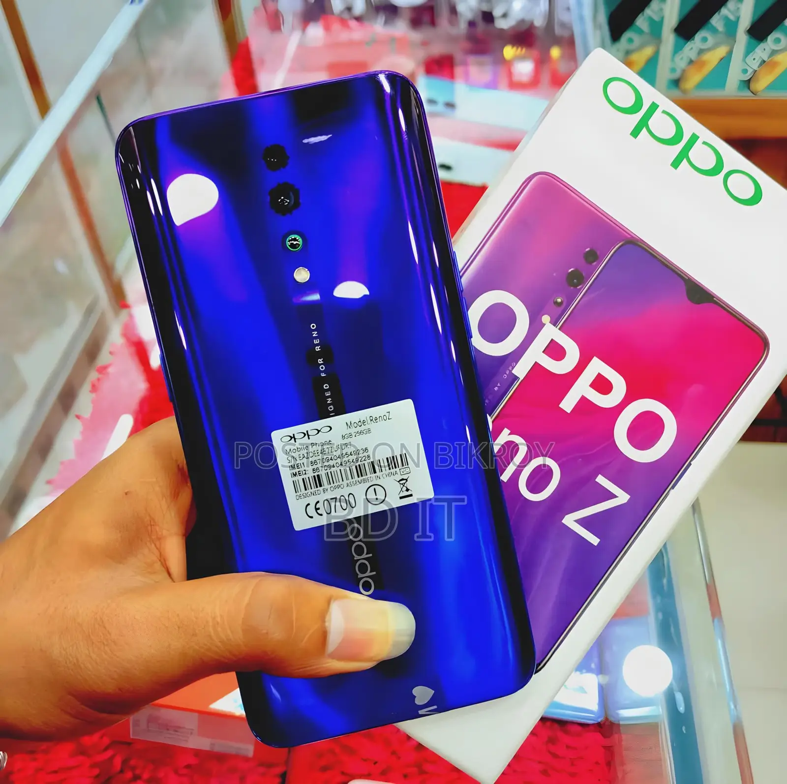 OPPO Reno Z 8+256 Home Delivery🚛 (Brand New)