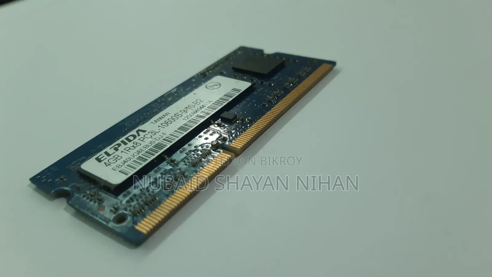 Elpida 4GB 1Rx8 PC3L DDR3