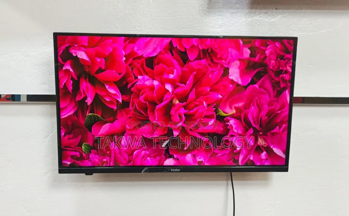 Haier-32" Inch Android Frameless Voice Control TV
