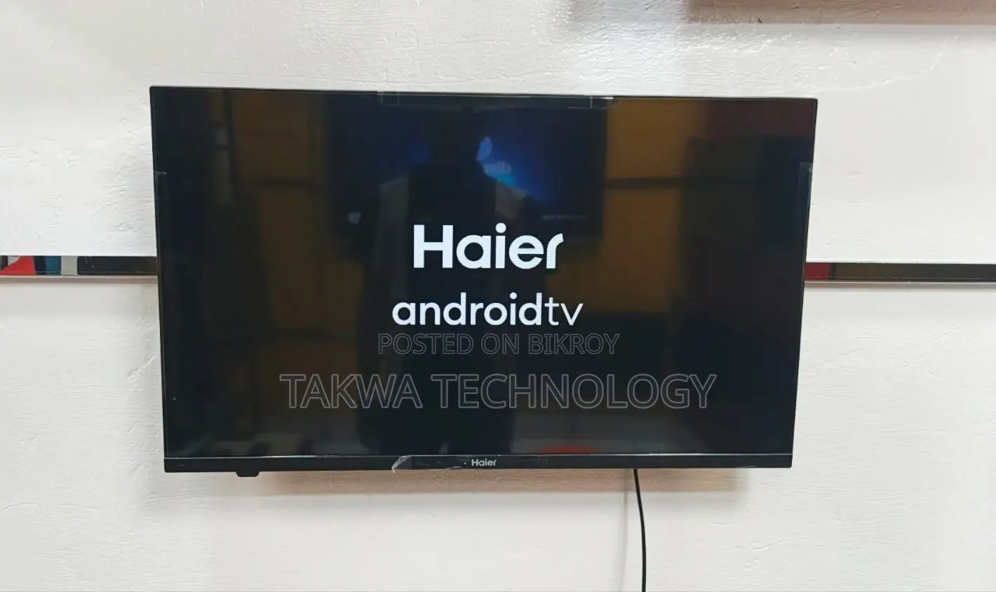 Haier-32" Inch Android Frameless Voice Control TV