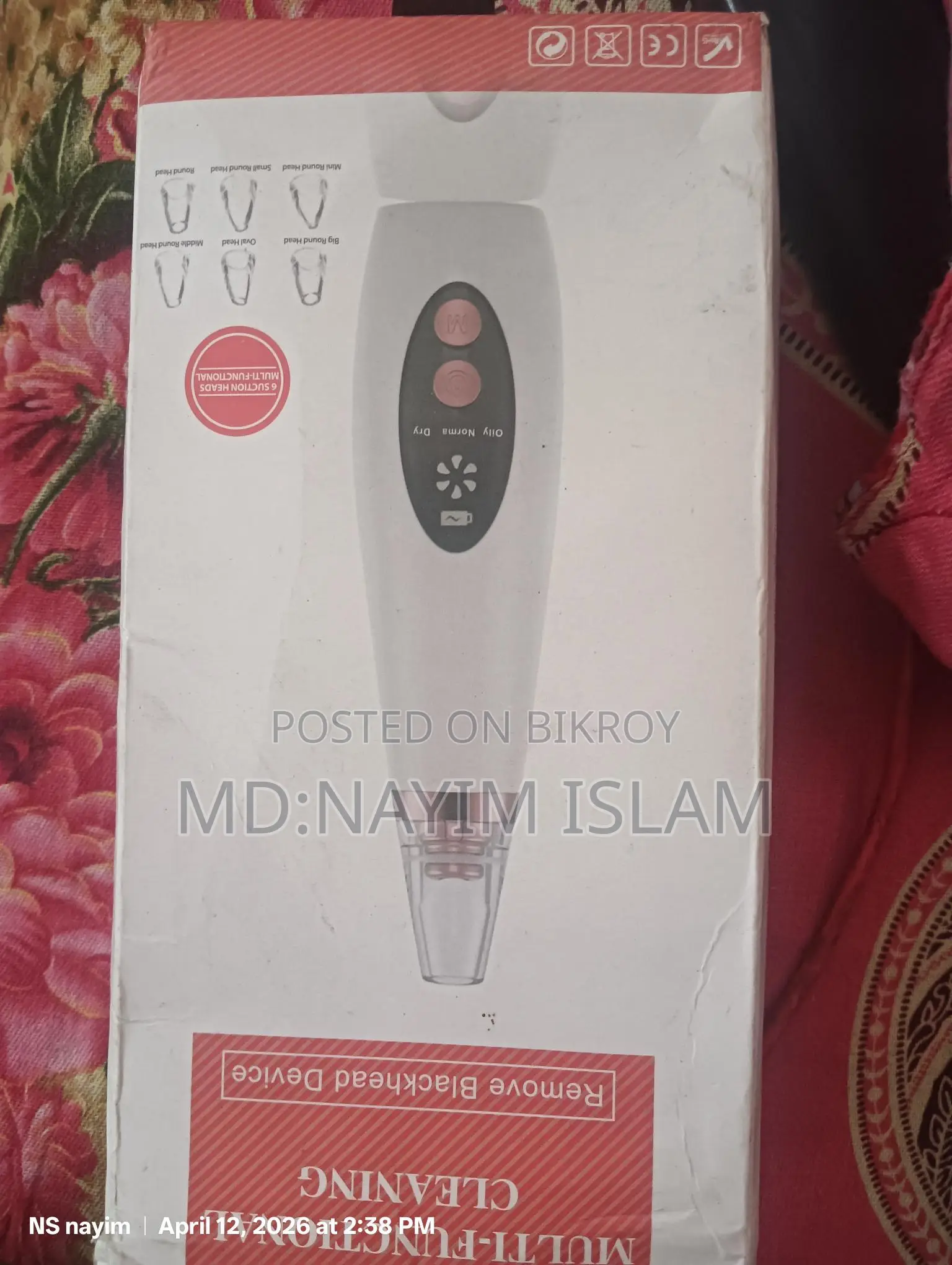 Remove Blackhead Device