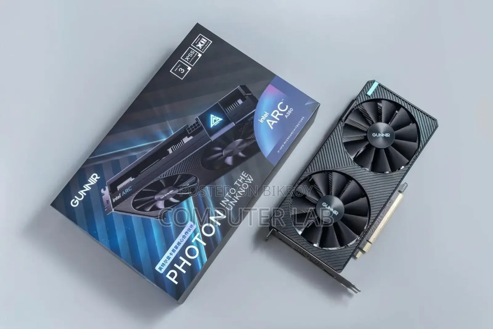 GUNNIR Intel Arc A380 Photon 6GB OC DDR6 Graphics & 1 Year Warranty