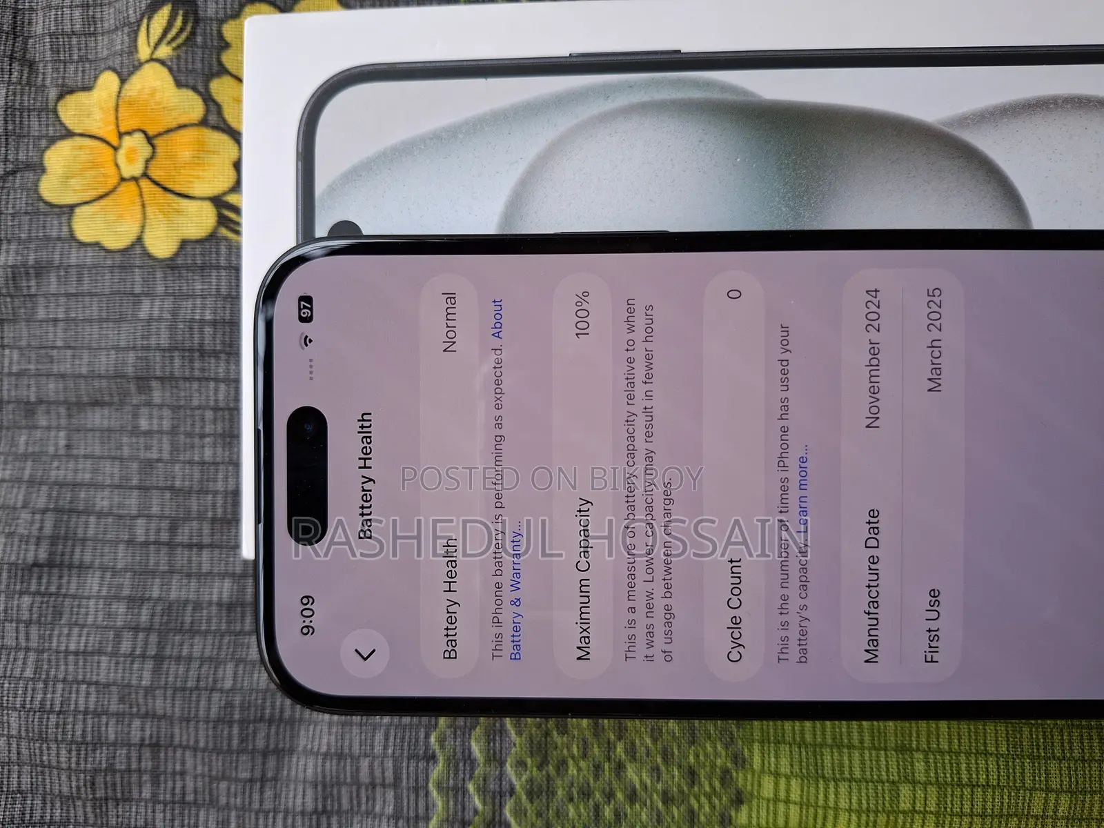 Apple iPhone 15 128GB e-SIM (Used)