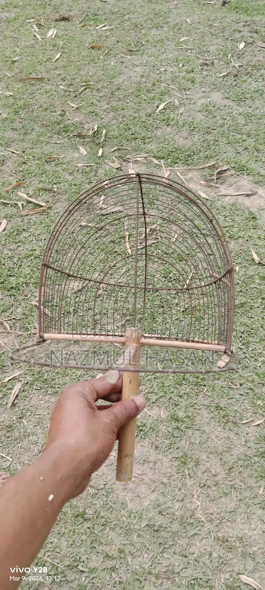 ঘুঘু পাখির খাঁচা।