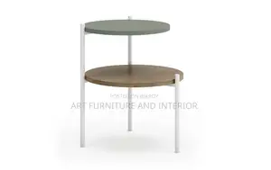 Mild Steel Sofa Side Table - 01