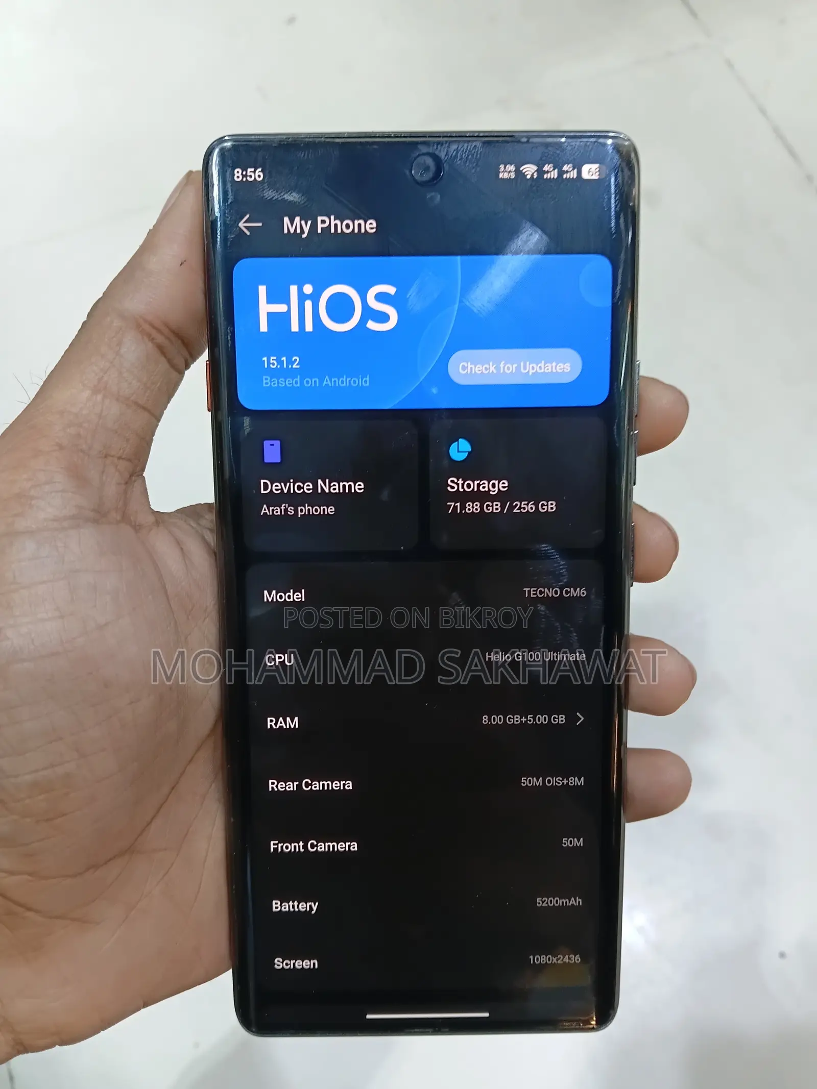 Tecno Camon 40 Pro (Used)