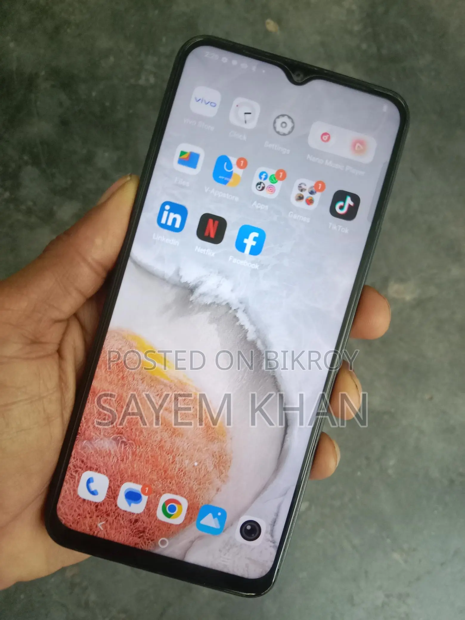 Vivo Y21 4/64 Full Fresh (Used)