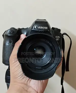 Canon 6d Dslr Camera with 50mm F/1.8 Stm Lens