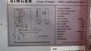 Singer Chest Freezer 251 Ltr