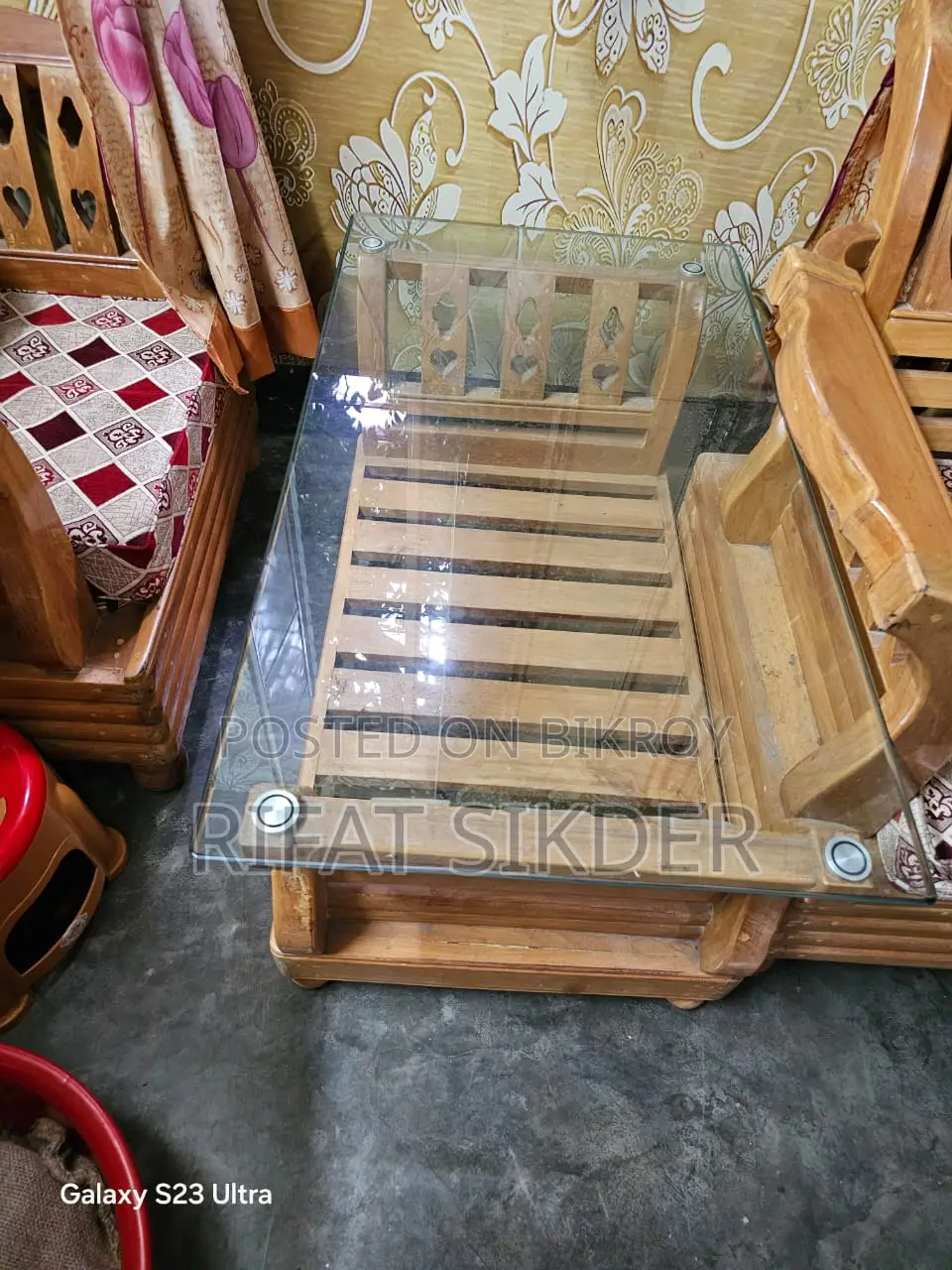 Jackfruit Wood Sofa Set