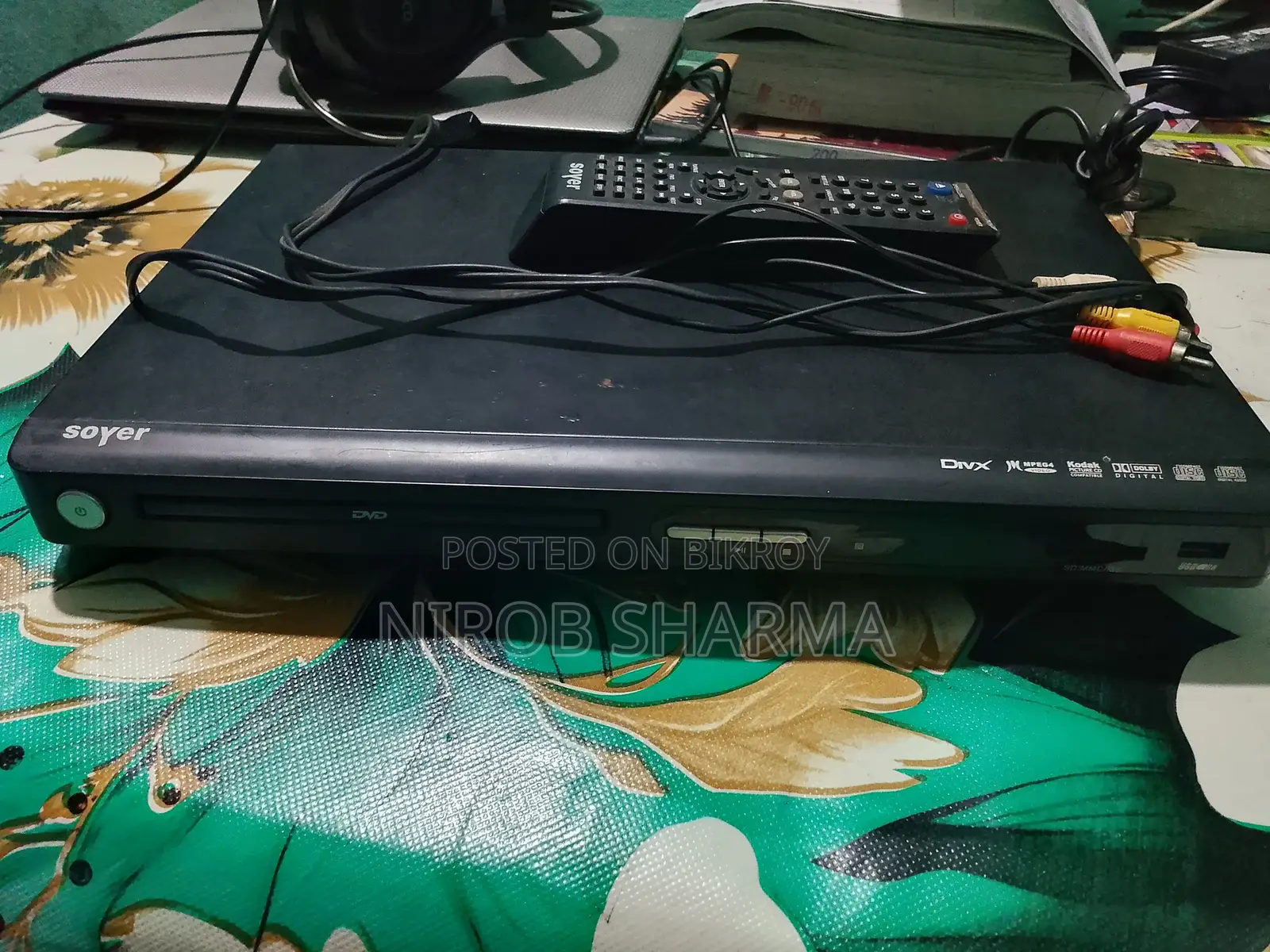 Soyer Dvd Player - Usb Support & Remote (খুবই ভালো কন্ডিশন)