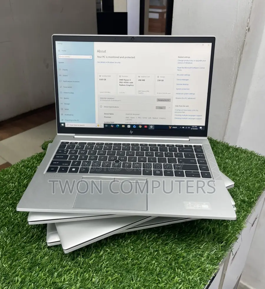 Hp Elitebook 845 G8 Ryzen 5 Pro 5650U 8/256GB A+ Laptop Available