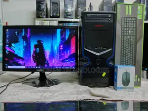 Full Desktop Setup | Intel Dual Core + Samsung 19″ LED Monitor