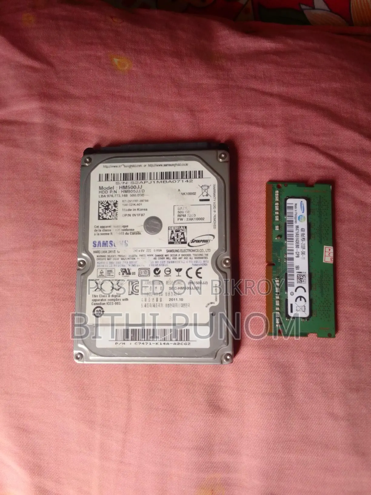 Laptop Hdd & Ram