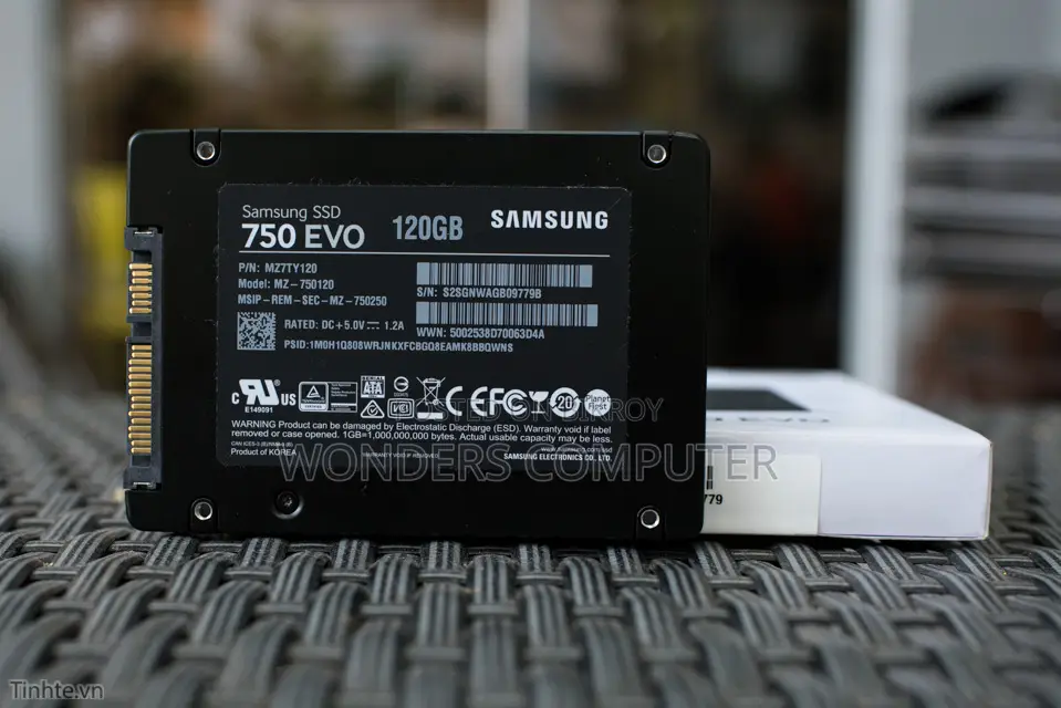 Samsung 750 EVO 120GB Original SSD With 1 year Warranty