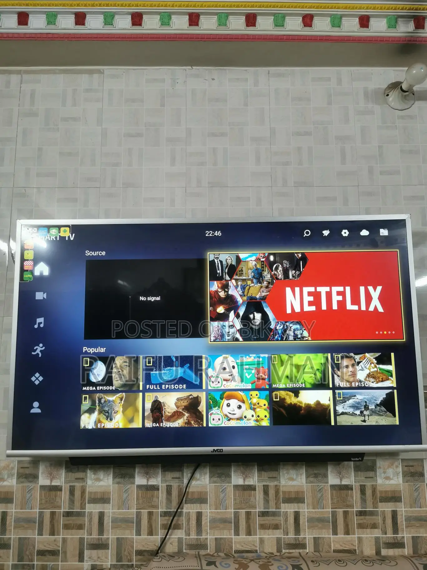 JVCO 55" 4K Voice Control Smart TV