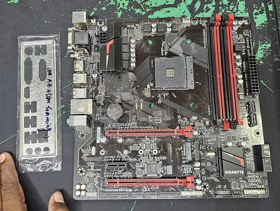 Gigabyte Ga-ab350m-gaming 3 (Rev. 1.0) Am4 Amd B350 Usb 3.1 Hdmi