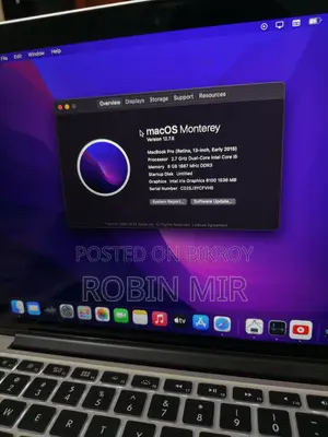 Macbook Pro 8+256 GB