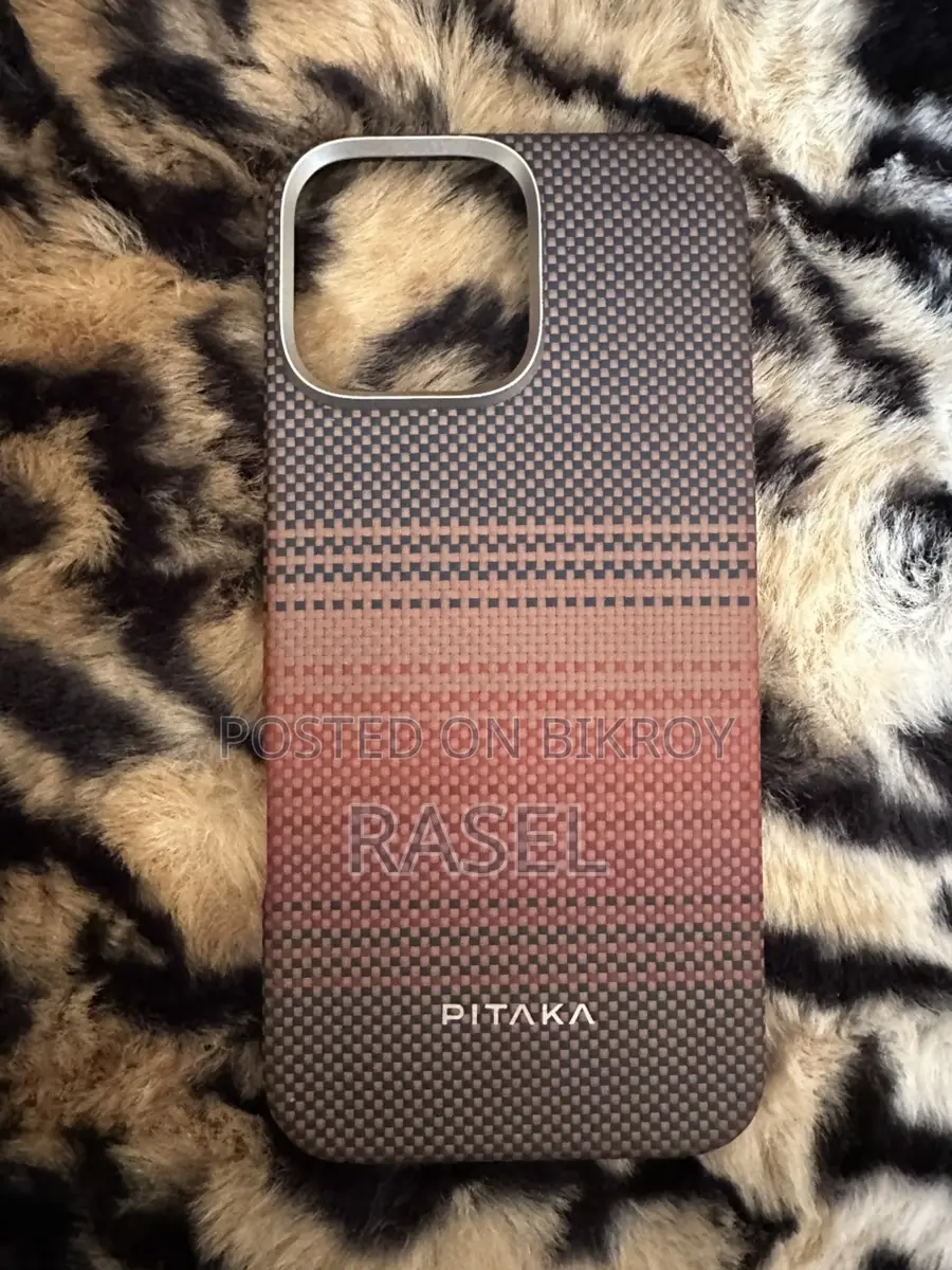 iPhone 16 Pro Max Pitaka Sunset Woven Case