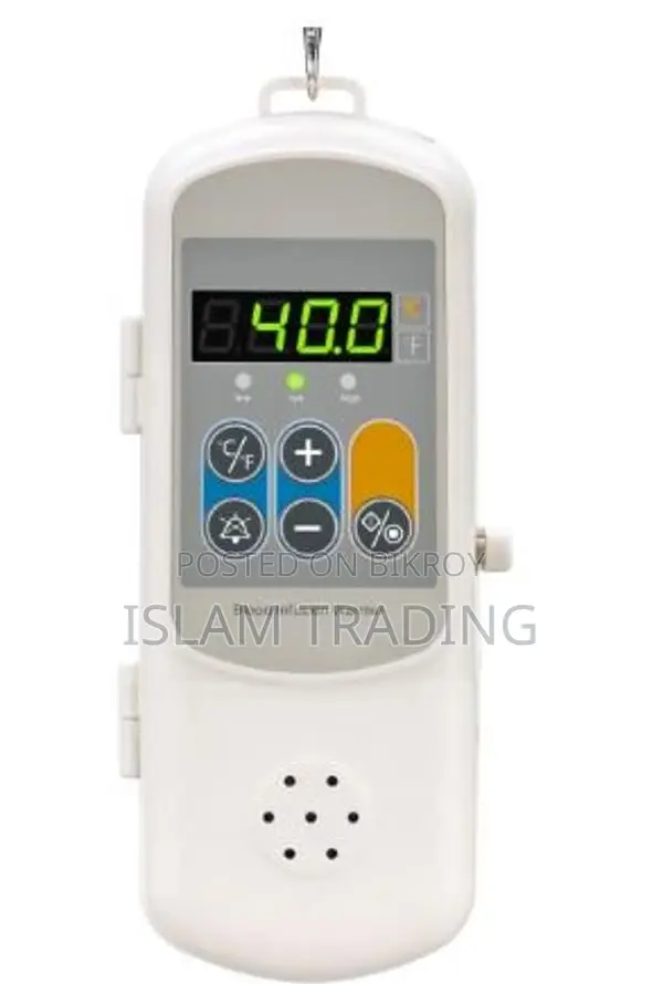Infusion Warmer – Real-Time Temperature Display & Alarms