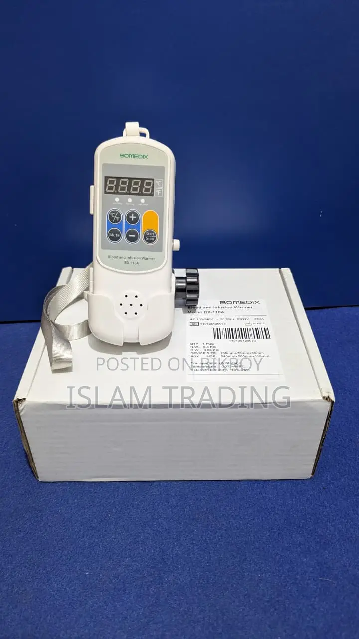 Infusion Warmer – Real-Time Temperature Display & Alarms