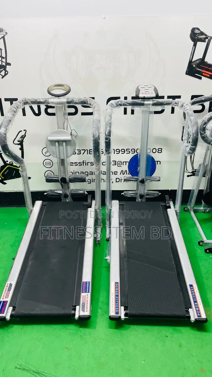 5-in-one manual treadmill