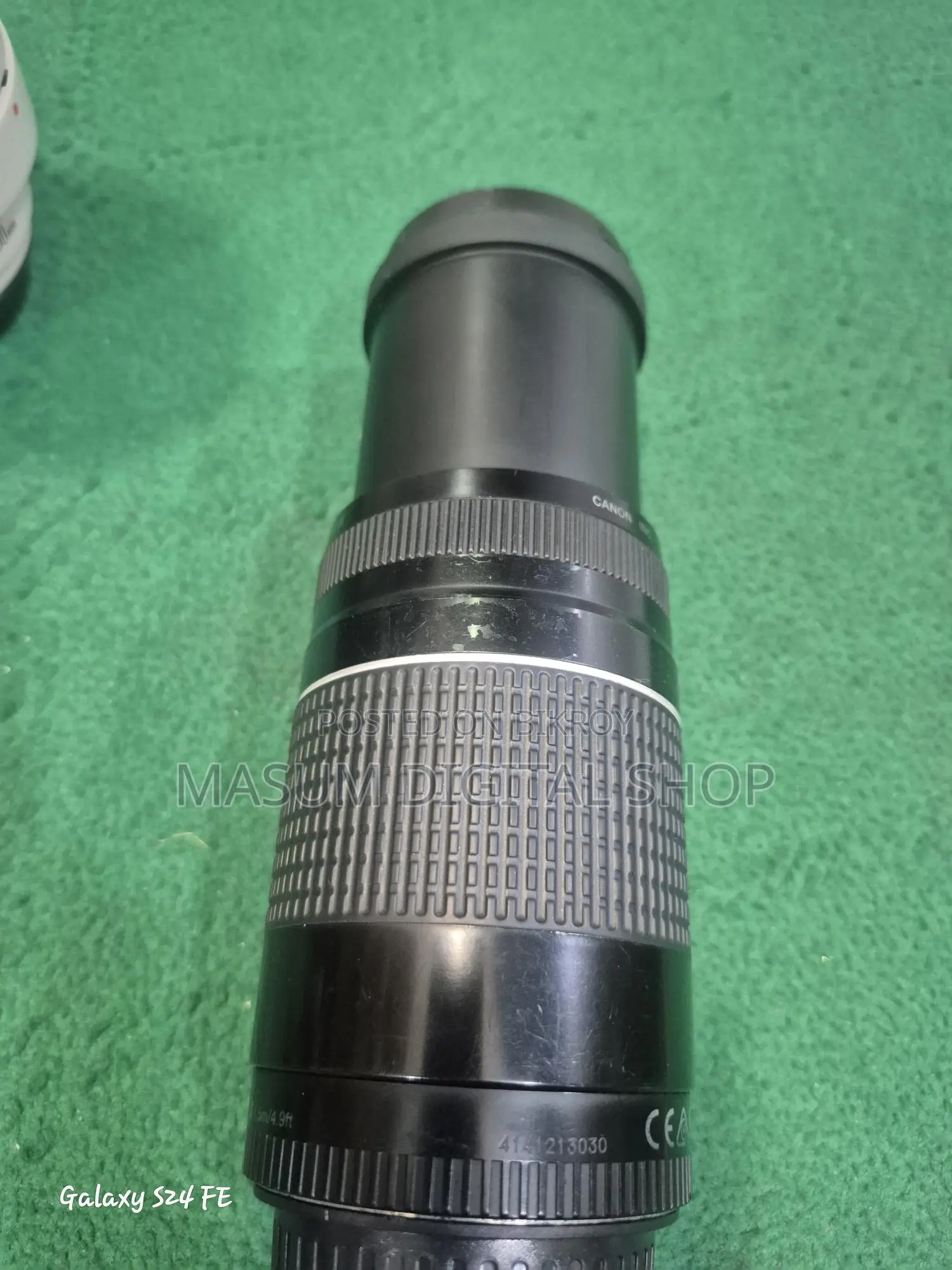 Canon 75-300mm lens 1:4-5.6 III