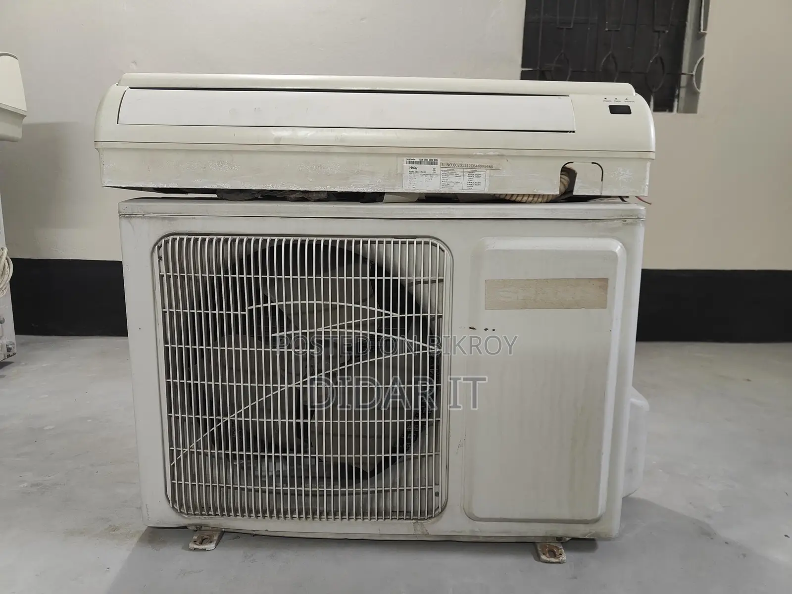 Running 1 Ton AC for Sale - Haier & Sharp
